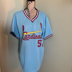 Blue Cardinals Jersey, McGee, XL